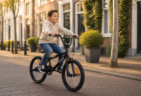 SJOEF BMX 20 inch - Mat Zwart van SJOEF — afbeelding 2
