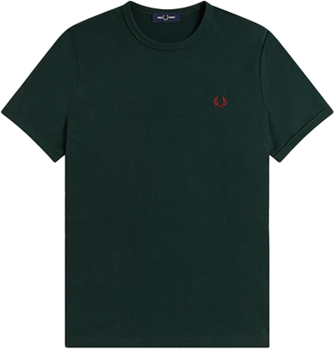 Fred Perry Ringer T-Shirt Groen