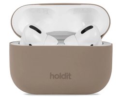 Holdit Silicone Case voor de Apple AirPods Pro / Pro 2 - Mocha Brown