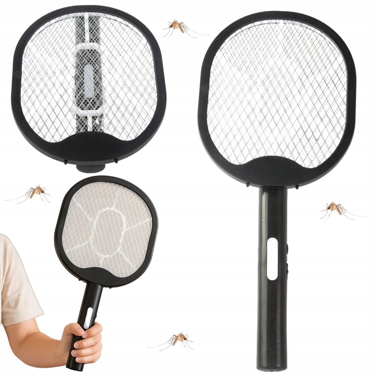Elektrische Insectenzapper met UV Licht – Vliegenmepper – Oplaadbare Muggen- en Vliegenvanger – USB-C – Voor Binnen en Buiten