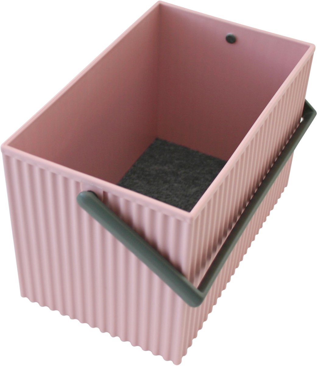 Hachiman opbergbox Omnioffre M, kunststof, polyester, rosé, 228707