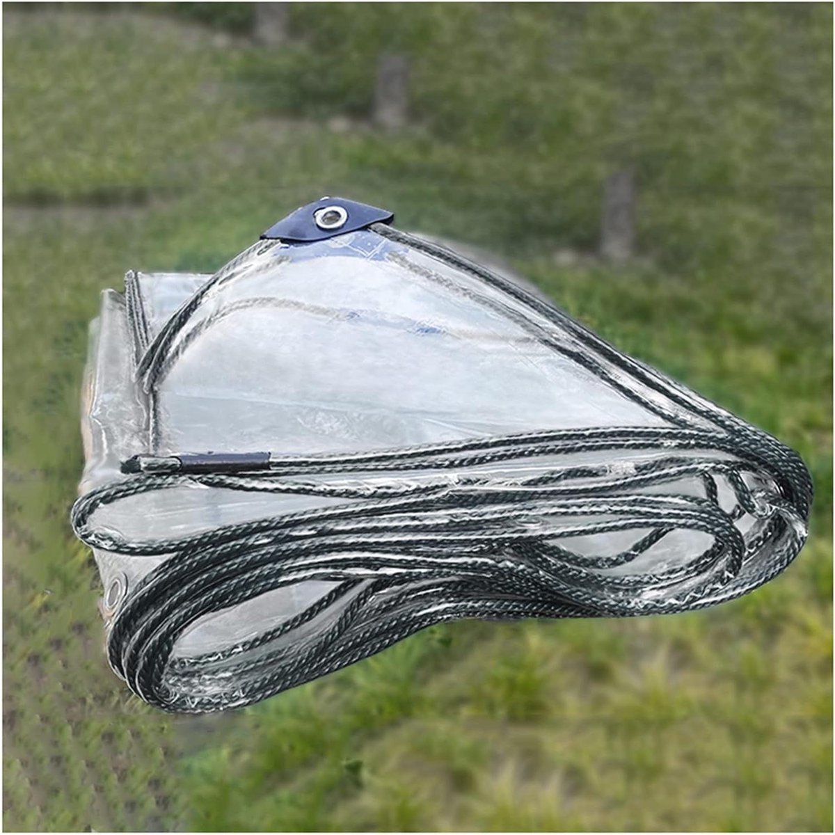Transparant Zeil - Waterdicht PVC - Bescherming Buiten - Scheurvast Materiaal - 3x6 meter - Doorzichtig
