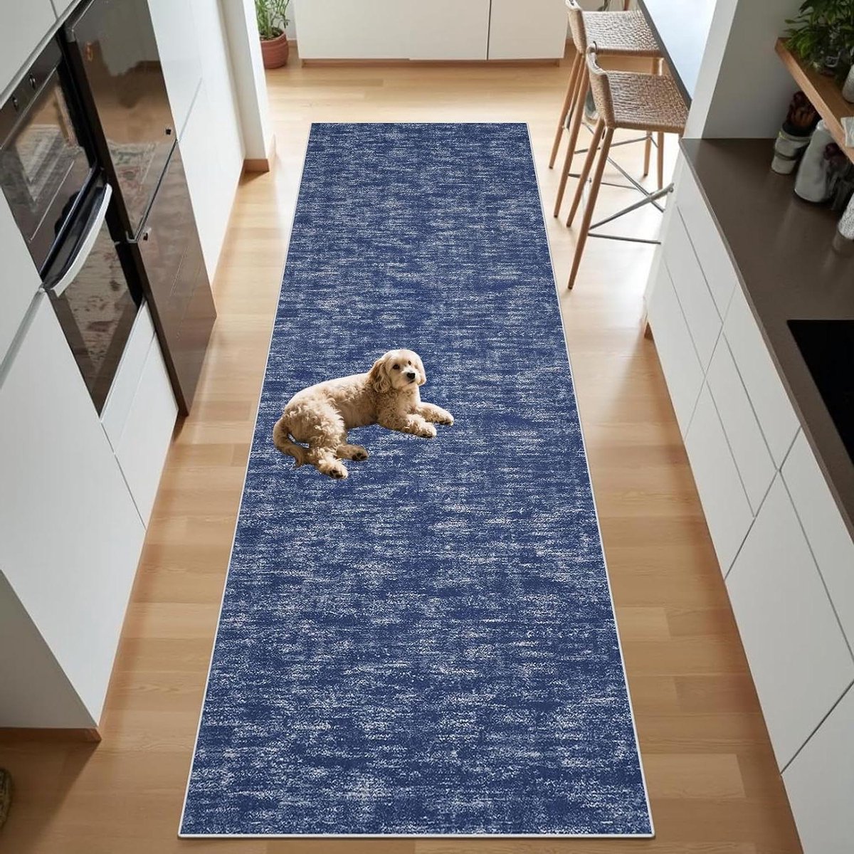 Lange loper - Keukentapijt gang - Vloer beschermen - Antislip wasbaar - 80 x 200 cm - Mode
