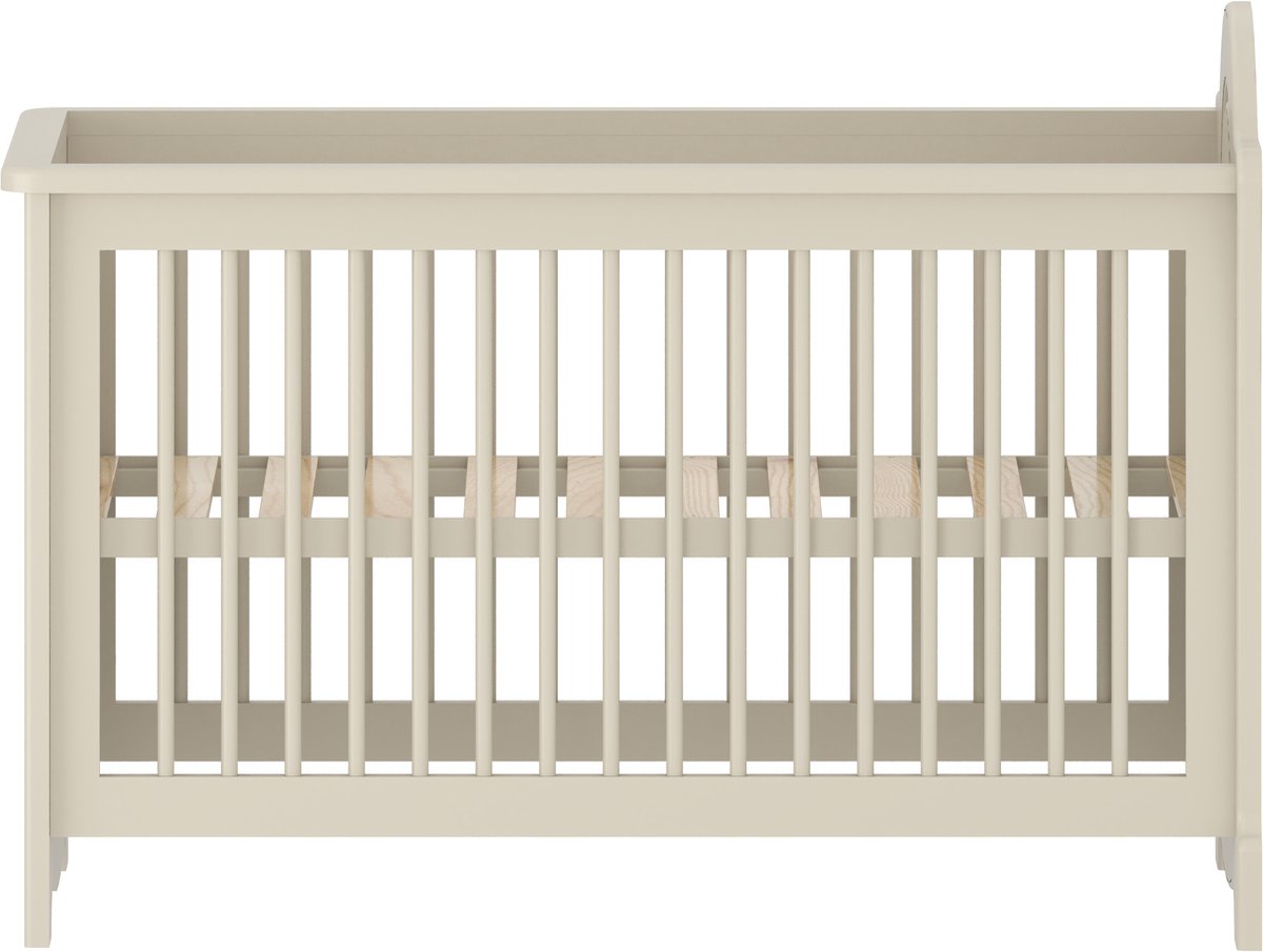 Born Lucky Lille Babykamer 2-Delig – Ledikant 60x120 cm en Commode – Clay – Moderne Babykamer – foto 2