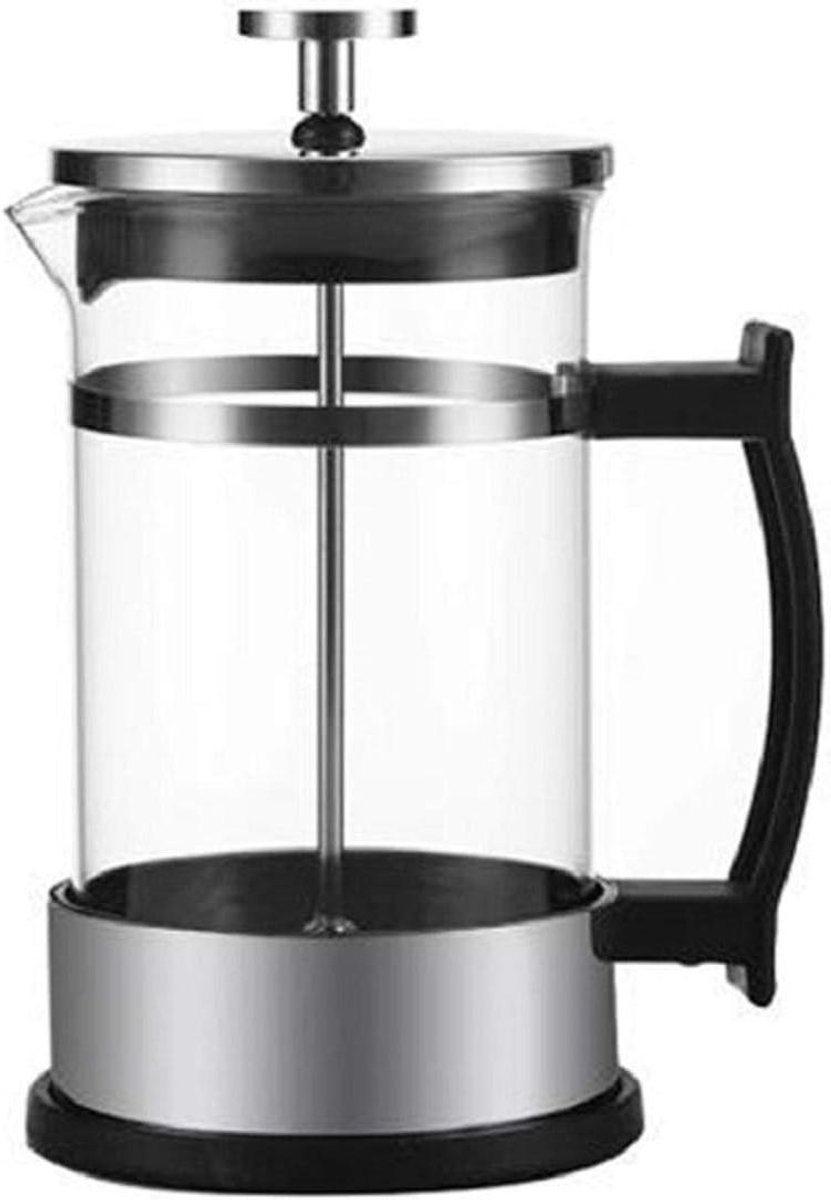 Koffiezetapparaat - French Press - Koffie Zetten - Dubbelwandige Isolatie - 600 ml - Zilver