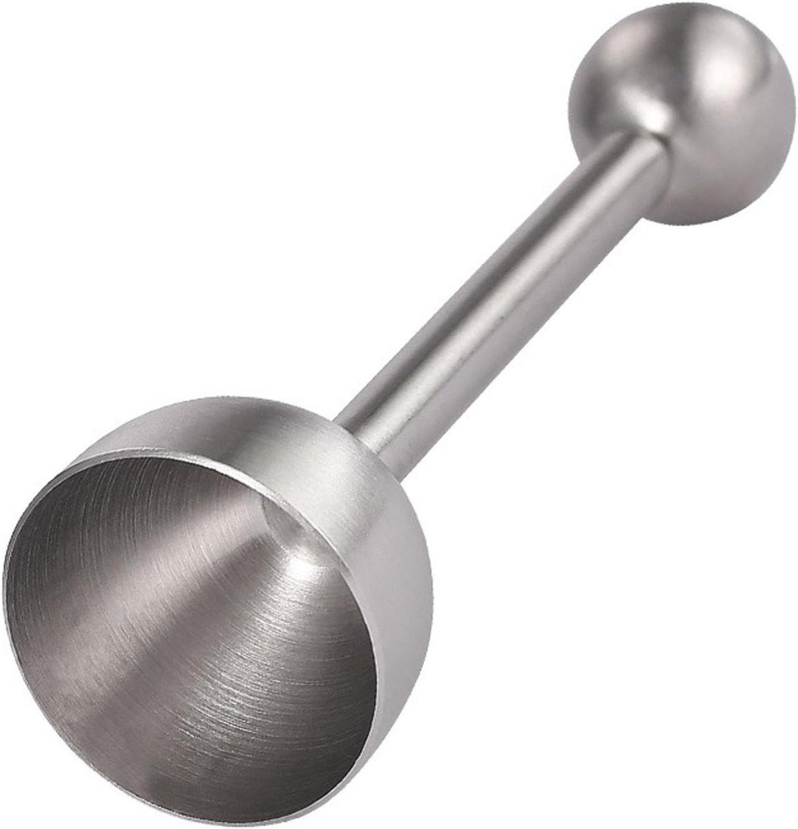 Eierschaalopener - Eiopener Topper - Eieren Kraken - Roestvrij Staal - 13.8 cm Lengte - Zilver
