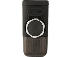 Draagbare Koffiezetapparaat - Reis Koffiezetter - Onderweg Koffie Zetten - Handmatig Bedienbaar - 100 ml - Zwart