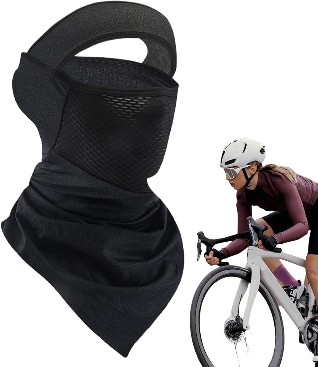 Gezichtsmasker - Zonnekap Nekbeschermer - Buitenactiviteiten Bescherming - UPF 50 Zonwering - One Size - Meerdere Kleuren