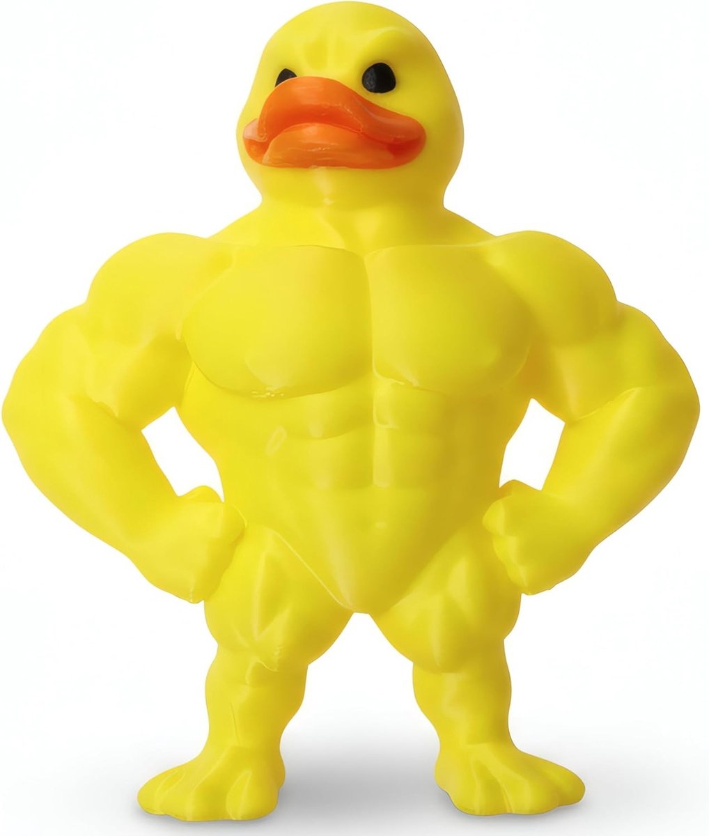 Lente Decoratie: Grappige Spierfiguur voor Pasen als Randzitters voor Raam en Keuken