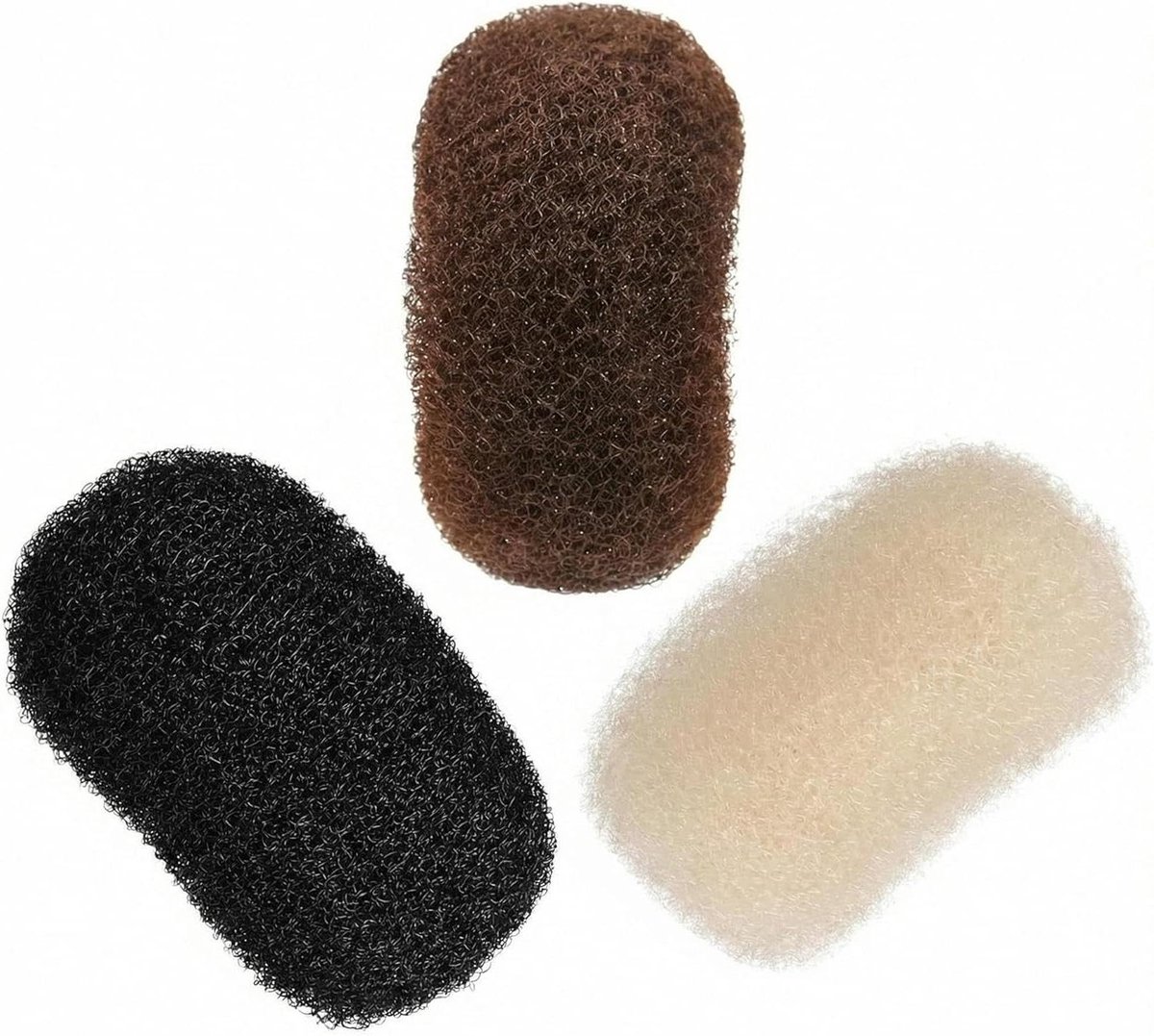 Haarvolume Clips - Volume Pads - Haar Stylen - Direct Volume - 3 Stuks - Multicolor
