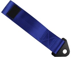 Sleepkabel Auto - Aanhanger Touw - Voertuig Berging - Hoge Sterkte Nylon - 28cm Lengte - Blauw