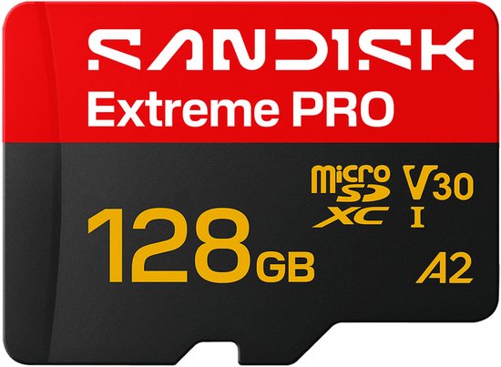 Sandisk Extreme PRO microSDXC 128GB 120MB/s