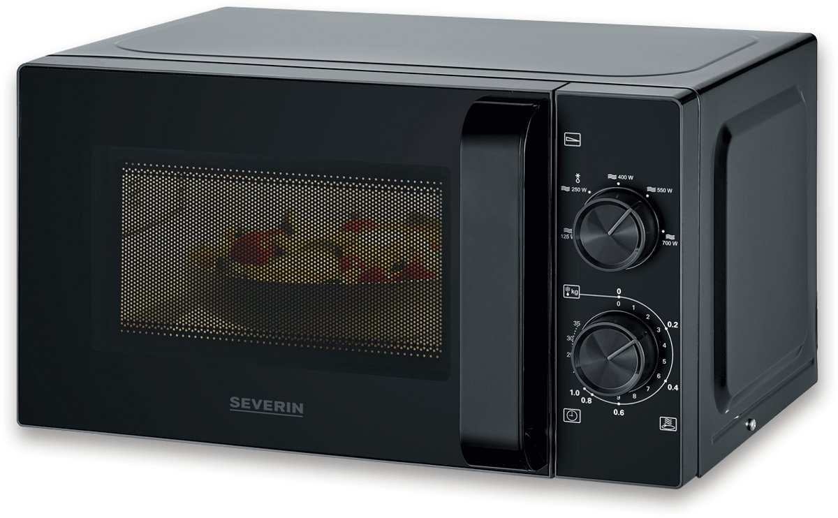 Severin MW 7790 - Solo-magnetron - 20 liter - Zwart