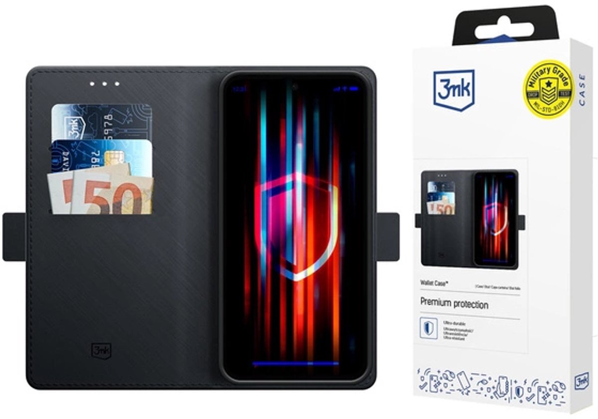 3Mk Portemonneehoesje Voor Iphone 17 Pro Max, Beschermhoes Met Extra Vakjes.