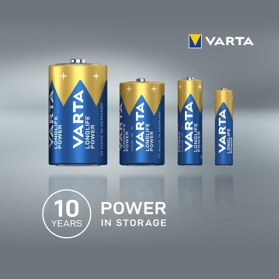Varta LONGLIFE Power AA Bli 10 Pile LR6 (AA) alcaline(s) 1.5 V 10 pc(s)