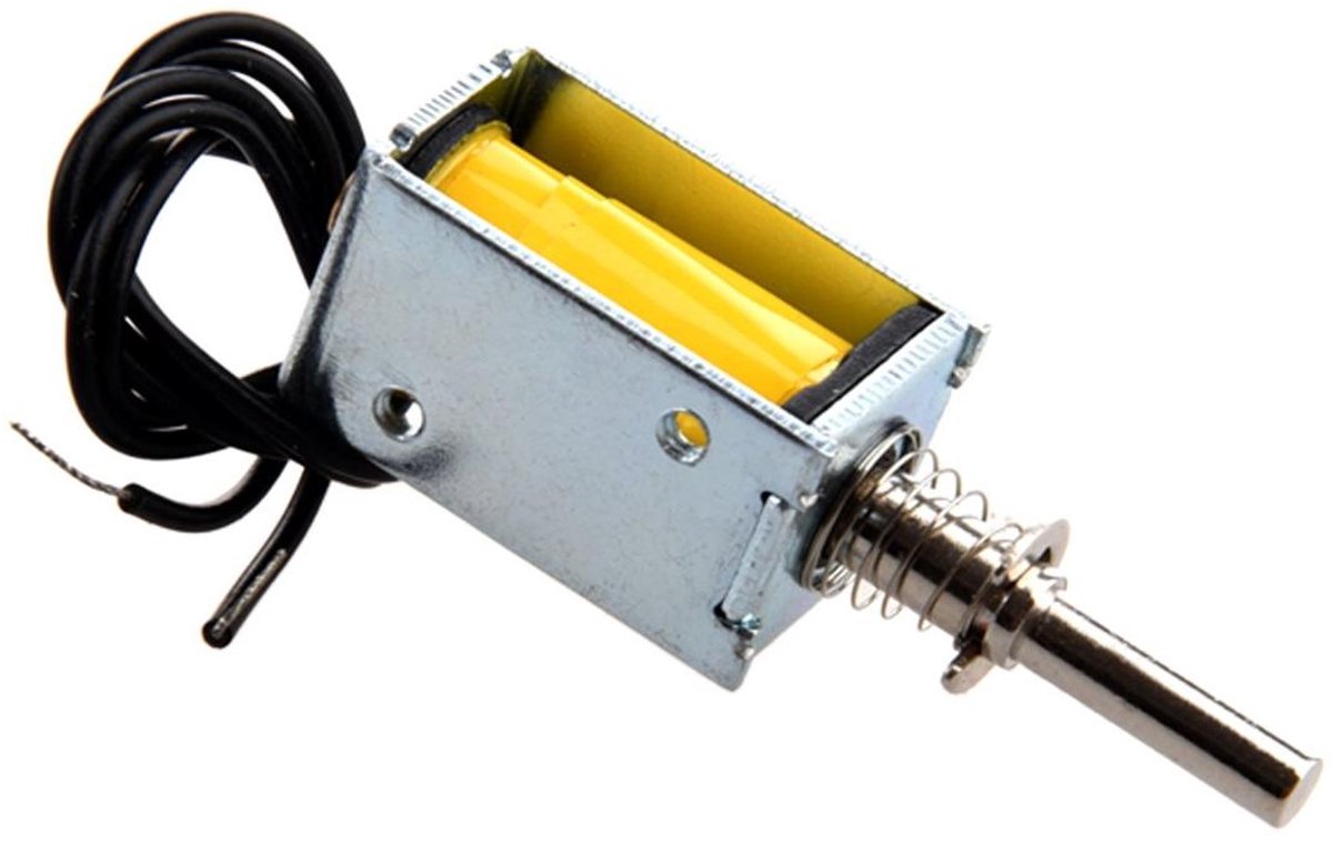 DC 4,5 V 40 g/2 mm elektromagneet met trekpleister en actuatorhouder met open frame