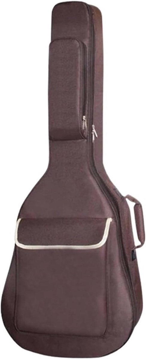 Gitaartas - Gitaarrugzak - Instrument Beschermen - Waterdicht Oxford Materiaal - 40/41 inch - Koffie