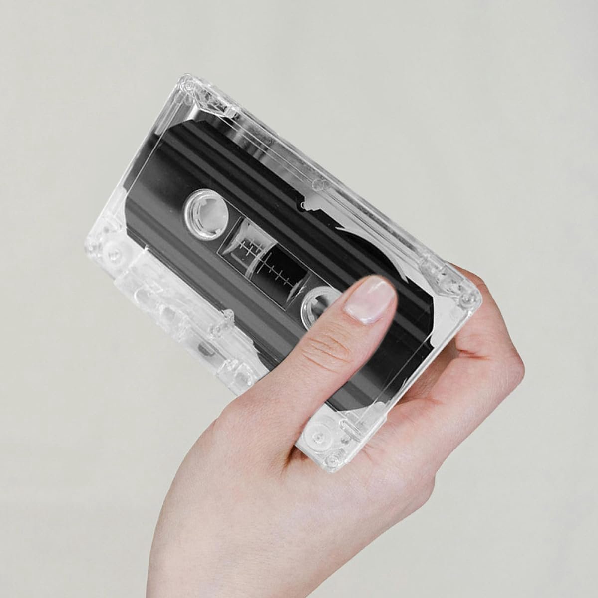 Cassette Tape Cases - Opbergdoos - Muziek Opslag - Duidelijk Zichtbaar - 10 Stuks - Transparant