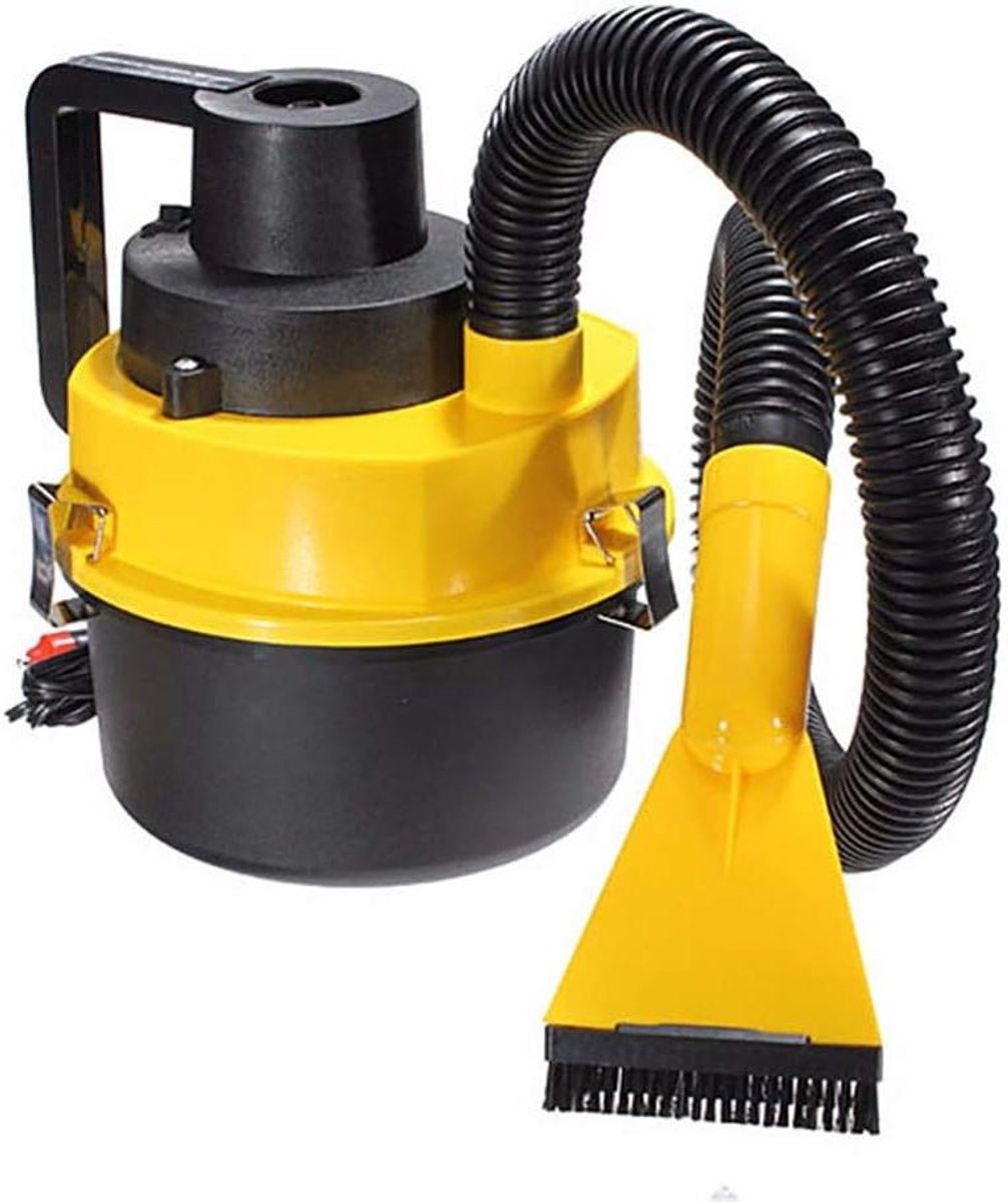 Draagbare Auto Stofzuiger - 12V Reiniger - Interieur Reinigen - Krachtige Zuigkracht - 23x20x20 cm - Zwart