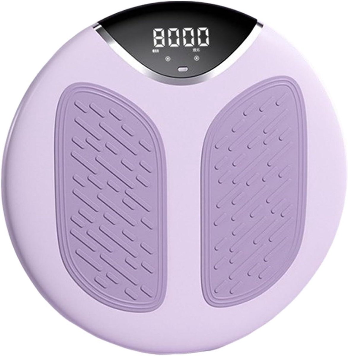 Taille Twister - Rotatiebord - Kern Training - Intelligente Teller - 35 cm Diameter - Paars