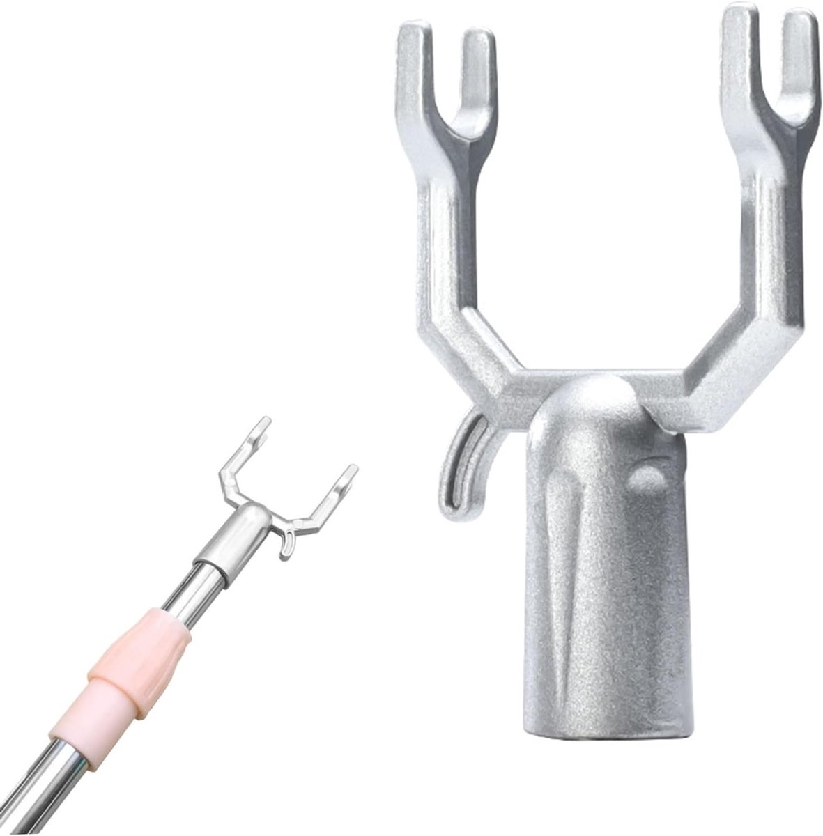 Duurzaam Boomtak Support Systeem met Metalen Forks voor Stabiliteit van Fruitbomen in de Tuin