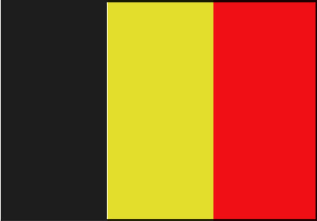 Belgische vlag 100x150