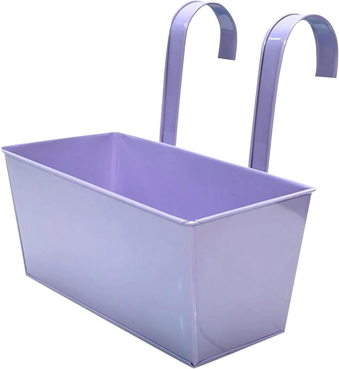 Hangbak Metaal - Bloempot Haken - Planten Decoratie - Waterafvoer Openingen - 10mm - Licht Paars