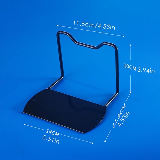 Matrashouder - Antislip steun - Stabiel slapen - Roestbestendig staal - 2 stuks - Zwart — afbeelding 2