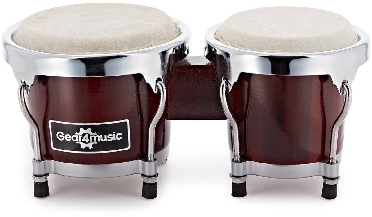 Mini Bongo Set van Gear4music, Rood