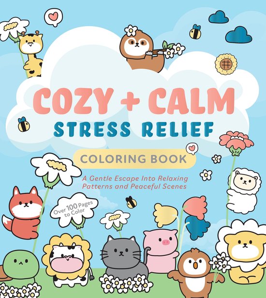 Chartwell Coloring Books- Cozy & Calm Stress Relief Coloring ... - cover