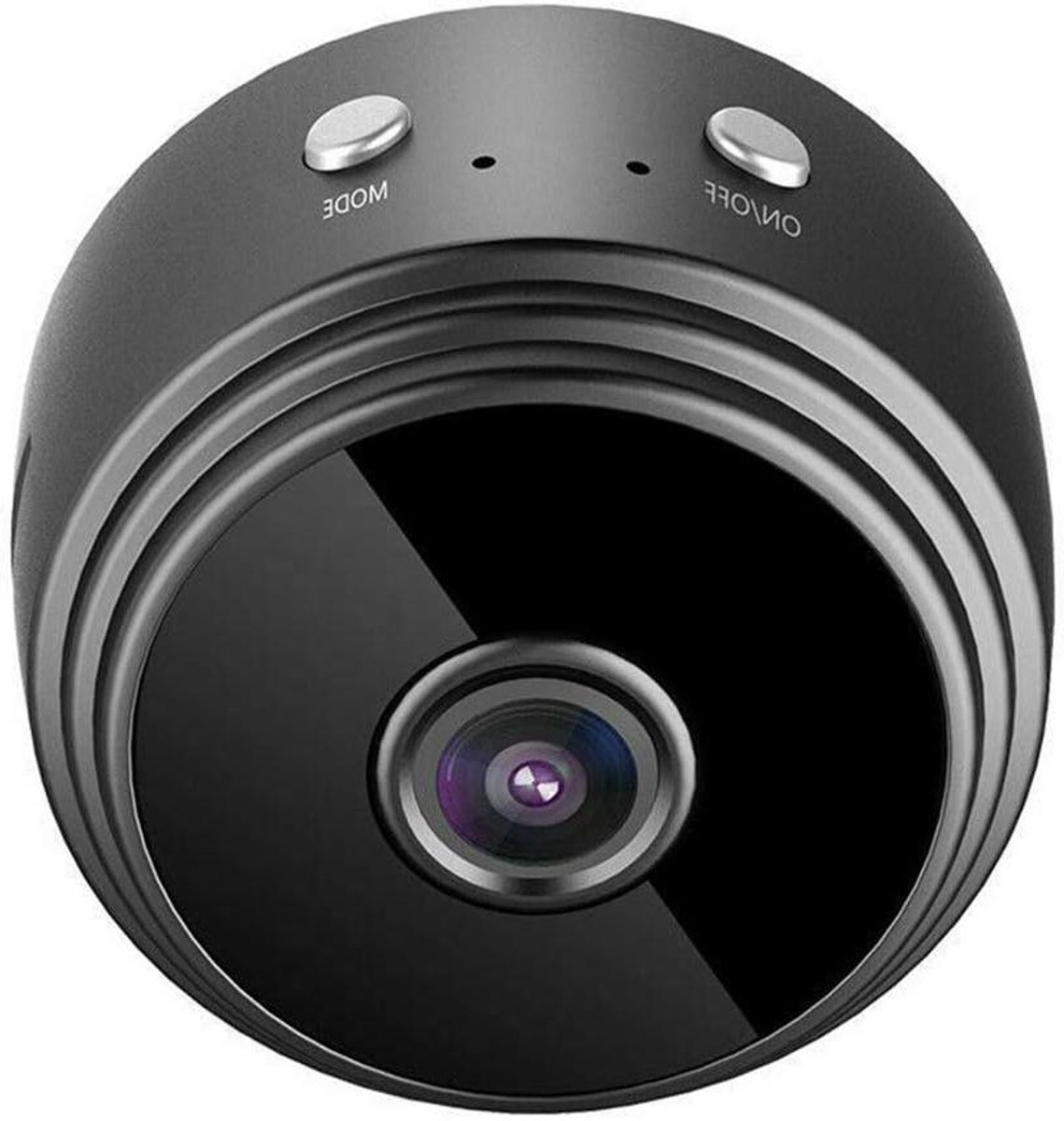 Mini Camera - Beveiligingscamera HD - Thuis Bewaken - Sterke Magneet - 1080P Resolutie - Zwart
