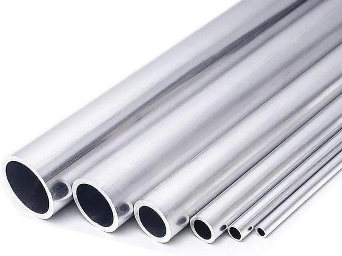 Aluminium Buis - Ronde Pijp - Bouw Projecten - 6063 Legering - 500 mm Lengte - Aluminium