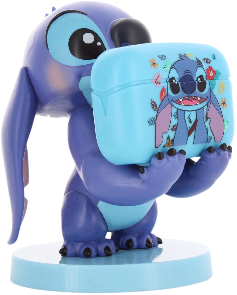 Stitch - draadloze oordopjes - figurine standaard voor oplaadcase (Cable Guys Buds Pro Bundle)