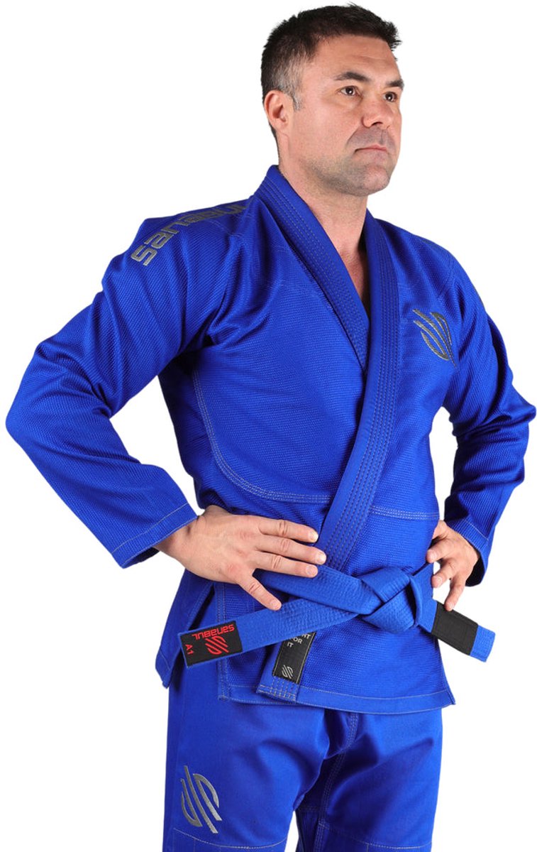 Sanabul Essential BJJ Gi – Jiu Jitsu Pak – Blauw – Maat A0