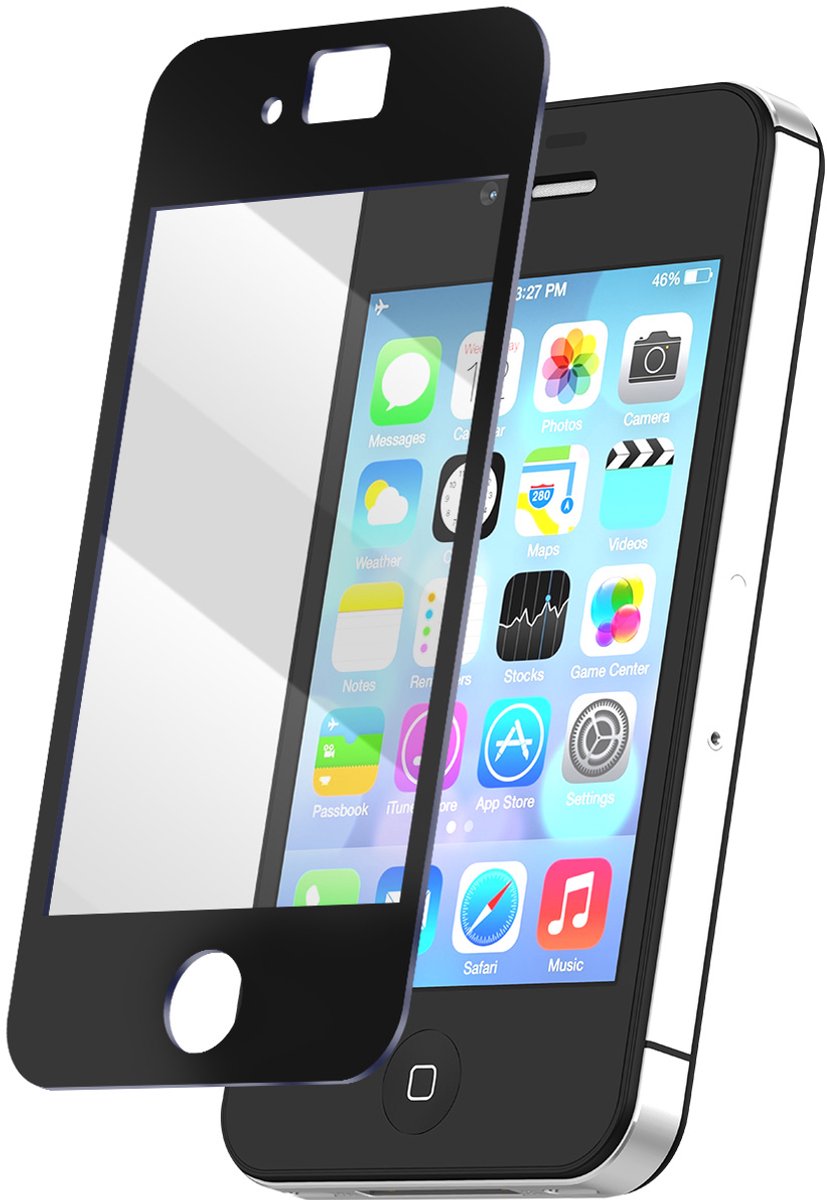 Moshi, Screenprotector geschikt voor Apple iPhone 4 S / 4 - Anti-Reflectie, Zwart