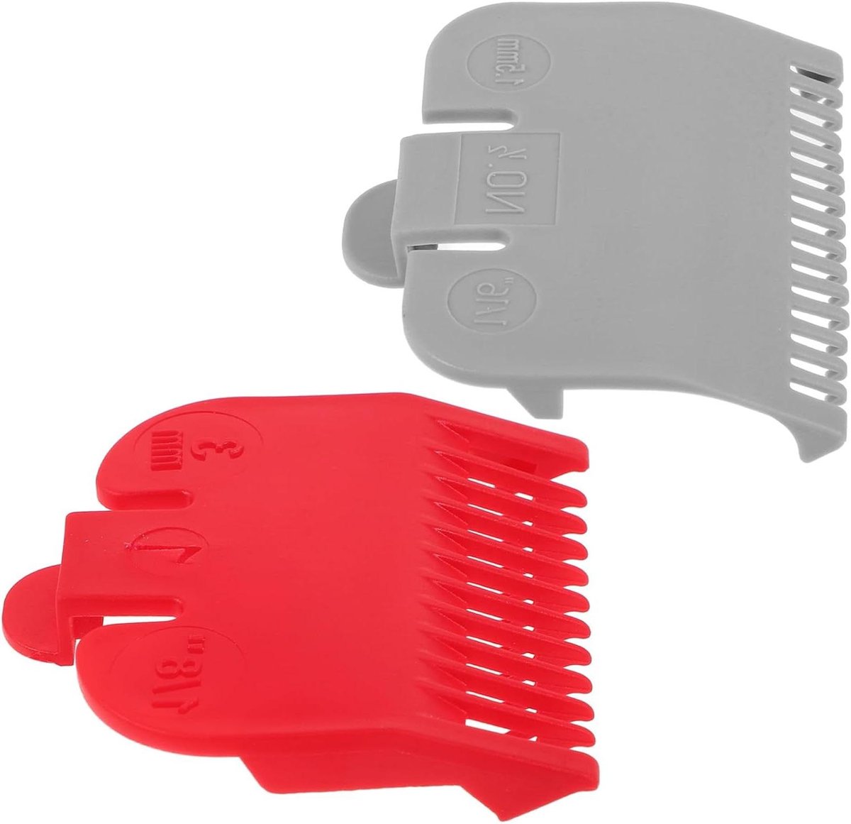 Tondeuse Beschermers - Opzetkammen Set - Haar Knippen - Nauwkeurige Lengte - 2 Stuks - Diverse Kleuren