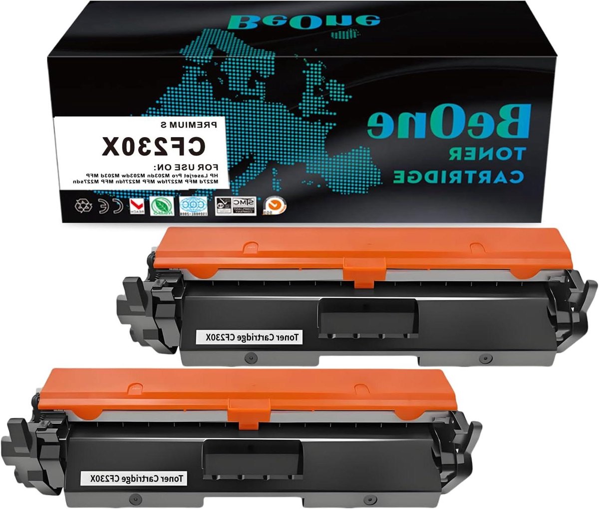 Tonercartridges Zwart - Toner HP - Documenten Printen - Hoge Capaciteit - 2 stuks - Zwart
