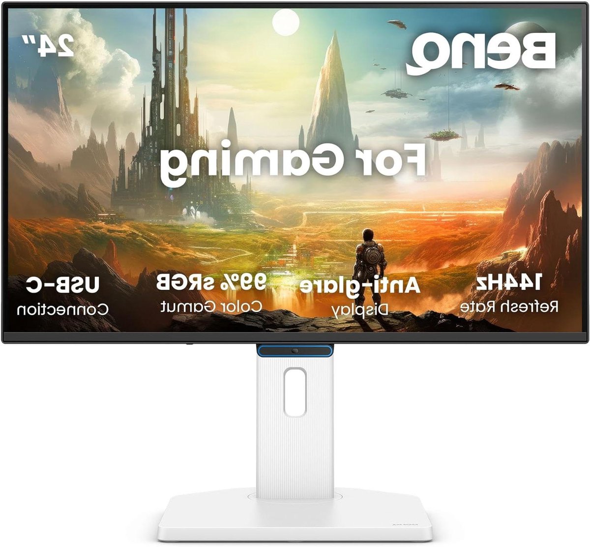 Kantoor Monitor - FHD Scherm - Thuiswerken Comfort - Oogcomfort Technologie - 238 Inch - Wit