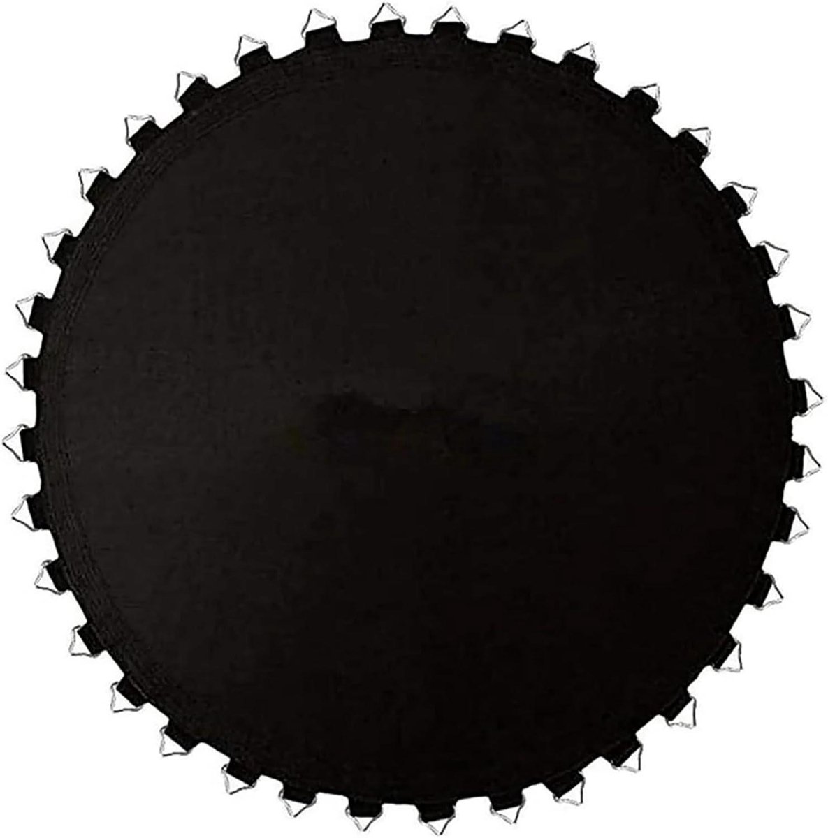 Trampoline Springmat - Vervangend Doek - Buiten Spelen - Scheurbestendig Oxford Doek - 6ft 42 Gespen - Zwart