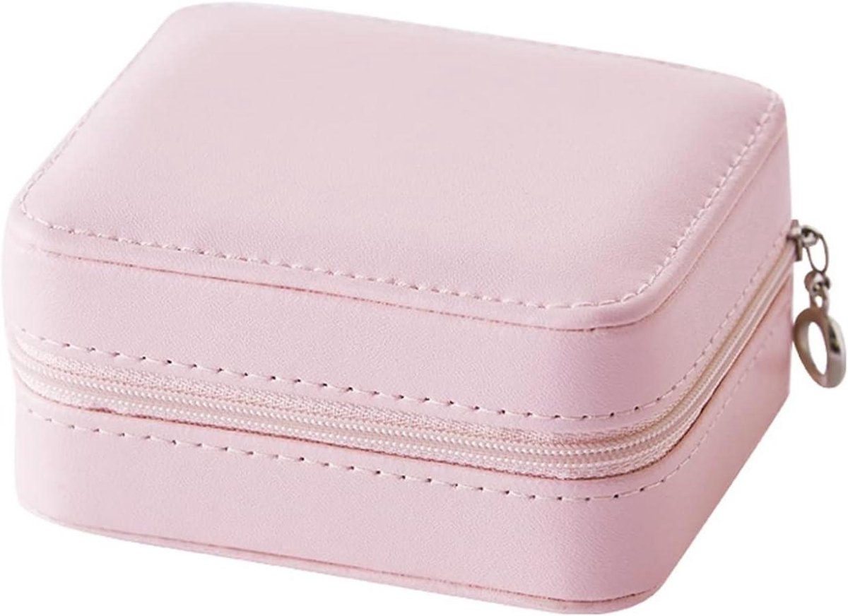 Sieradendoos Reis - Sieraden Organizer - Sieraden Opbergen - Met Rits - 11 cm - C