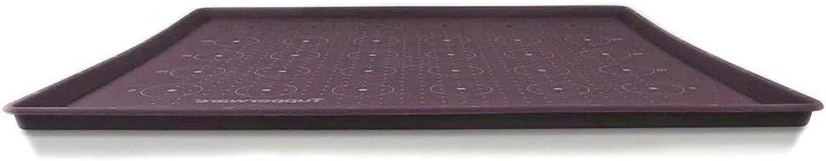 Keuken Randblad - Bakmat Flexibel - Bakken en Bereiden - Vaatwasserbestendig - 35 x 31 cm - Paars