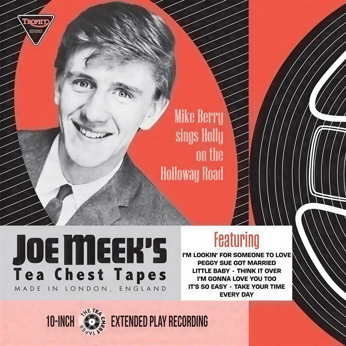 Mike Berry - Sings Buddy Holly On The Holloway Road (10" LP)