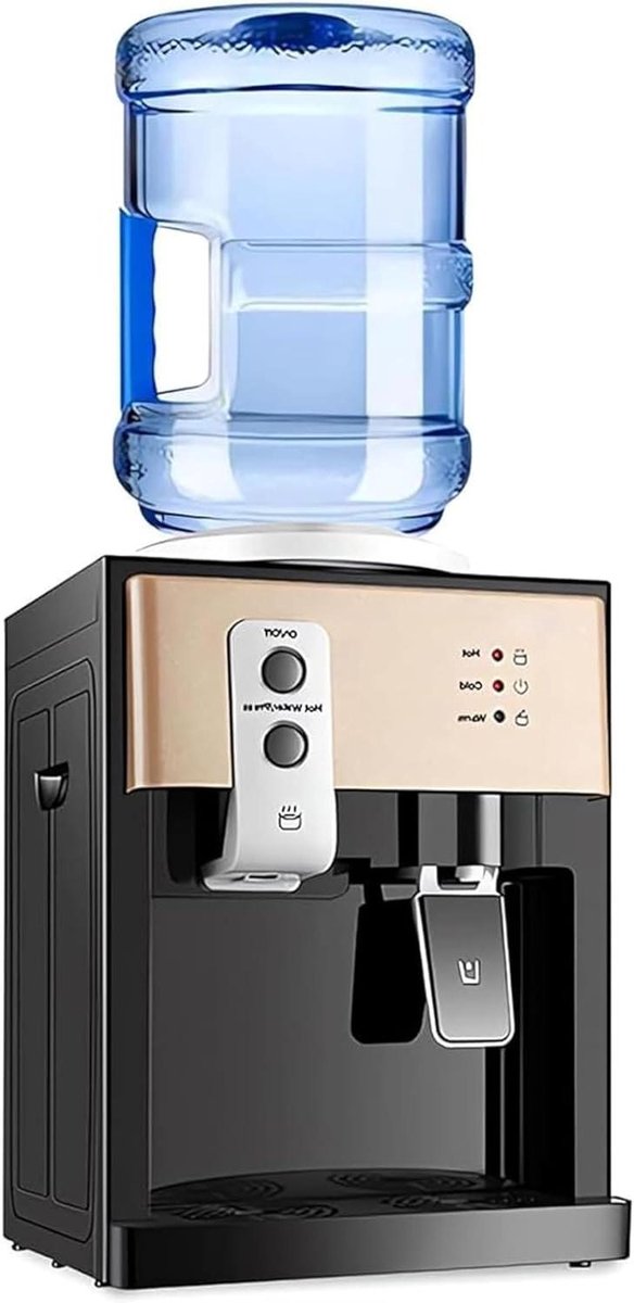 Waterkoeler - Waterdispenser - Warm Koud Water - Compact Aanrecht - 189 Liter - Champagne Goud
