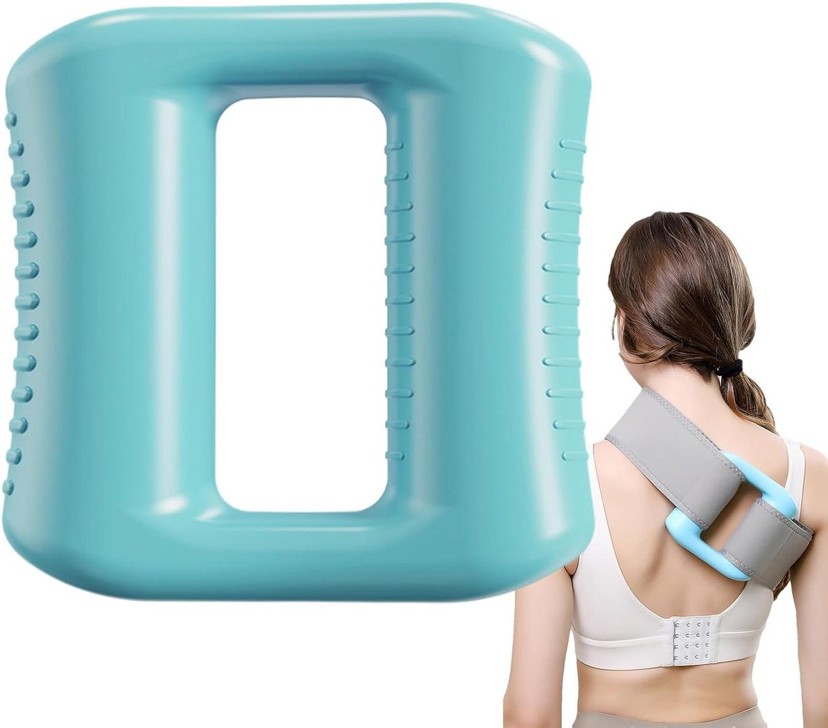 Elektrische Massager - Spierstimulator - Spierherstel - Stille Werking - 135x136 mm - Zwart