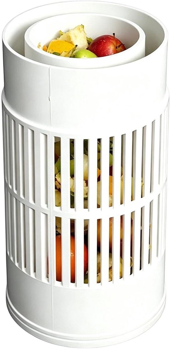 Ondergrondse Compostbak - Tuin Composter - Afval Verwerken - Ruimtebesparend Ontwerp - 29 x 13.1 x 12.4 cm - Stijl B