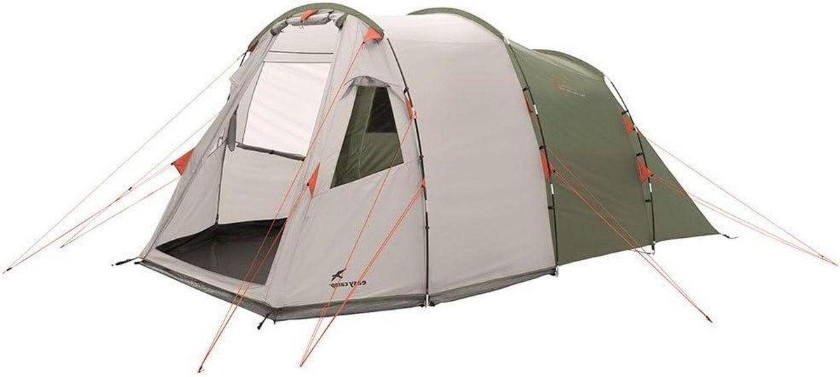 Koepeltent - Kampeertent - Kamperen met gezin - 3 seizoenen - 4 personen - Zwart
