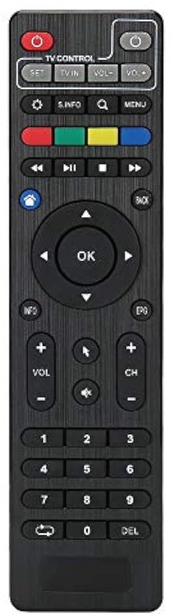 Solidchoice - Dailygoody - Universele Afstandsbediening - Vervanging - Zwart - Geschikt voor TVIP410 TVIP412 TVIP415 TVIP605 TVIPS300 - Ideaal voor thuisgebruik
