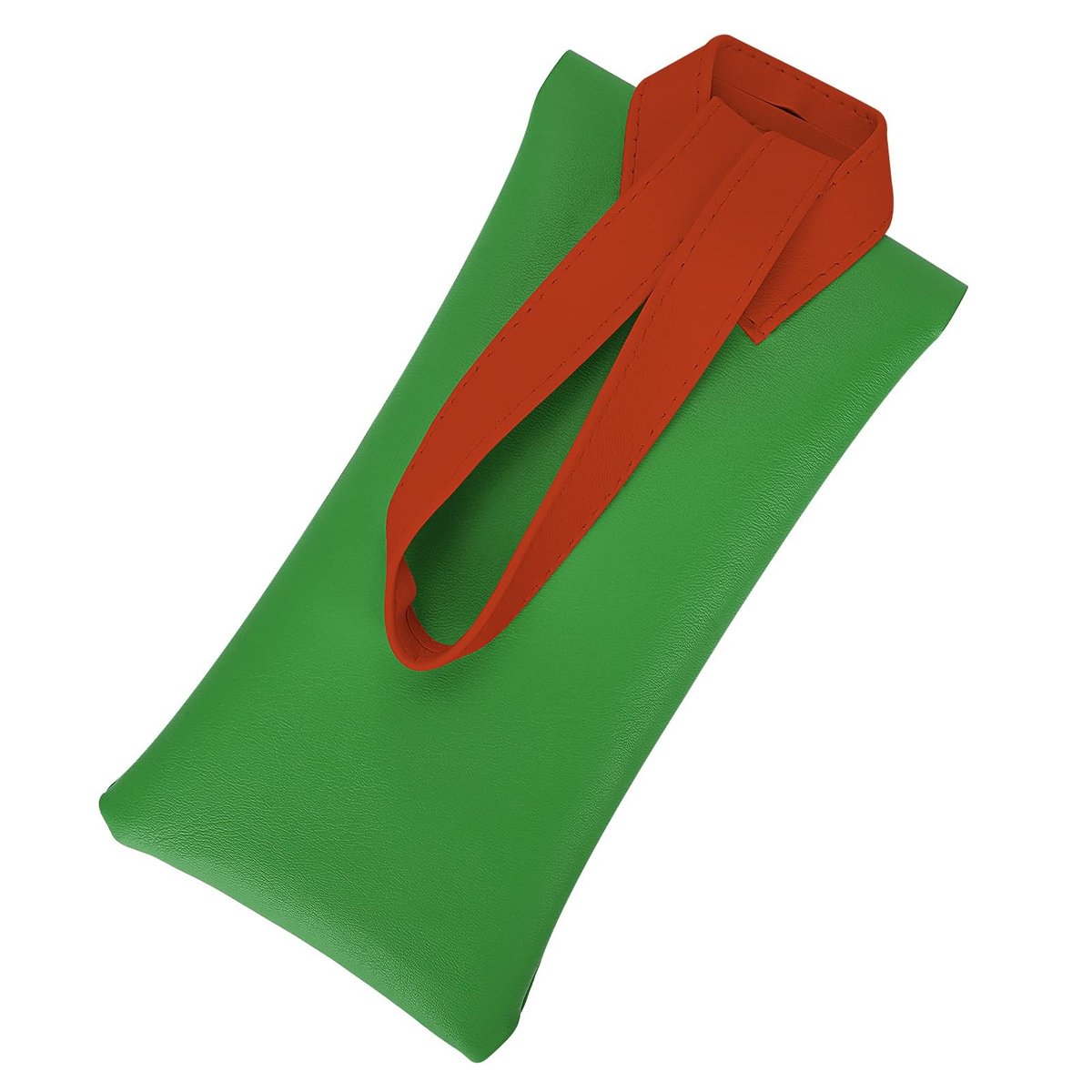Solidchoice - Dailygoody - Zonnebrillentas - Oversized brillentas - Veganistisch leer - Groen - Brillen reistas - Organiser voor zonnebrillen - Geschikt voor Rayban
