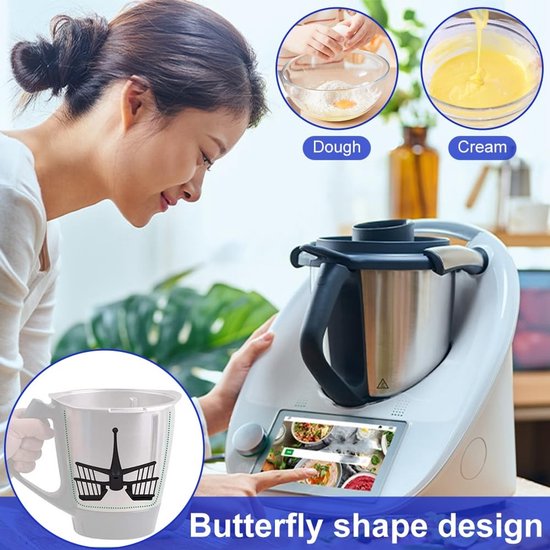 Dailygoody - Klopaccessoire voor Thermomix - Perfect voor Romige Nagerechten - Ideaal voor Kloppen en Mengen - Geschikt voor TM5, TM6 en TM31 - Gebrui van Merkloos — afbeelding 5