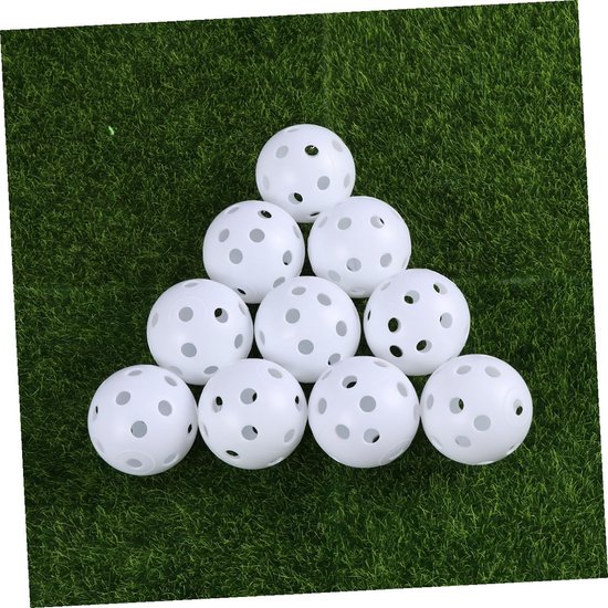 Golf Ballen - Trainingsballen Oefenballen - Golf Training - Lichtgewicht met Beperkte Vlucht - 41mm Diameter - Wit van GOLF — afbeelding 4